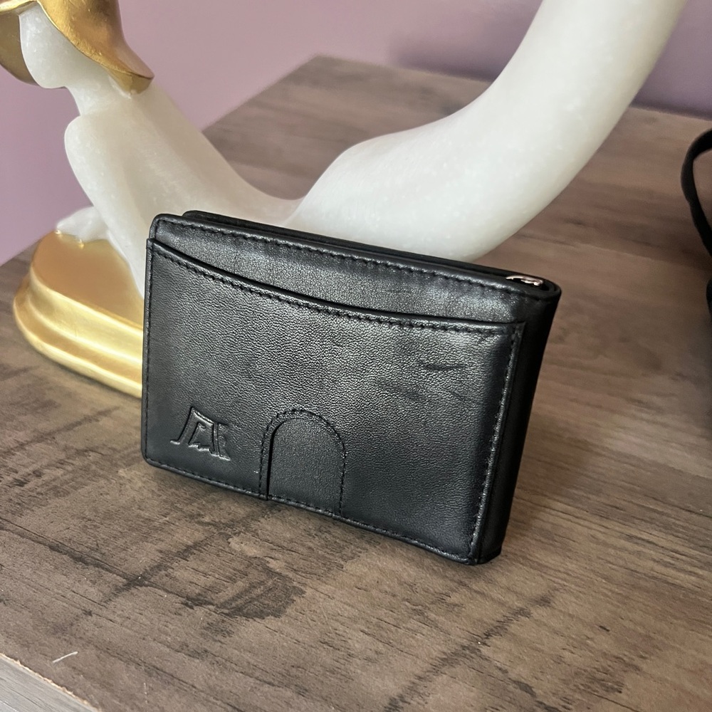 Slim Wallet - Minimalist RFID Money Clip for Men NWOT - Picture 9 of 13